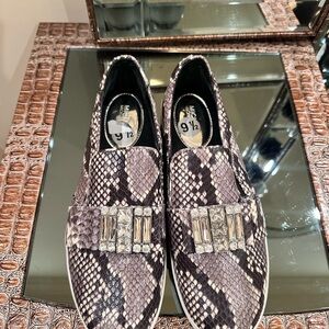Michael Kors Snake Print Slip-On Sneakers